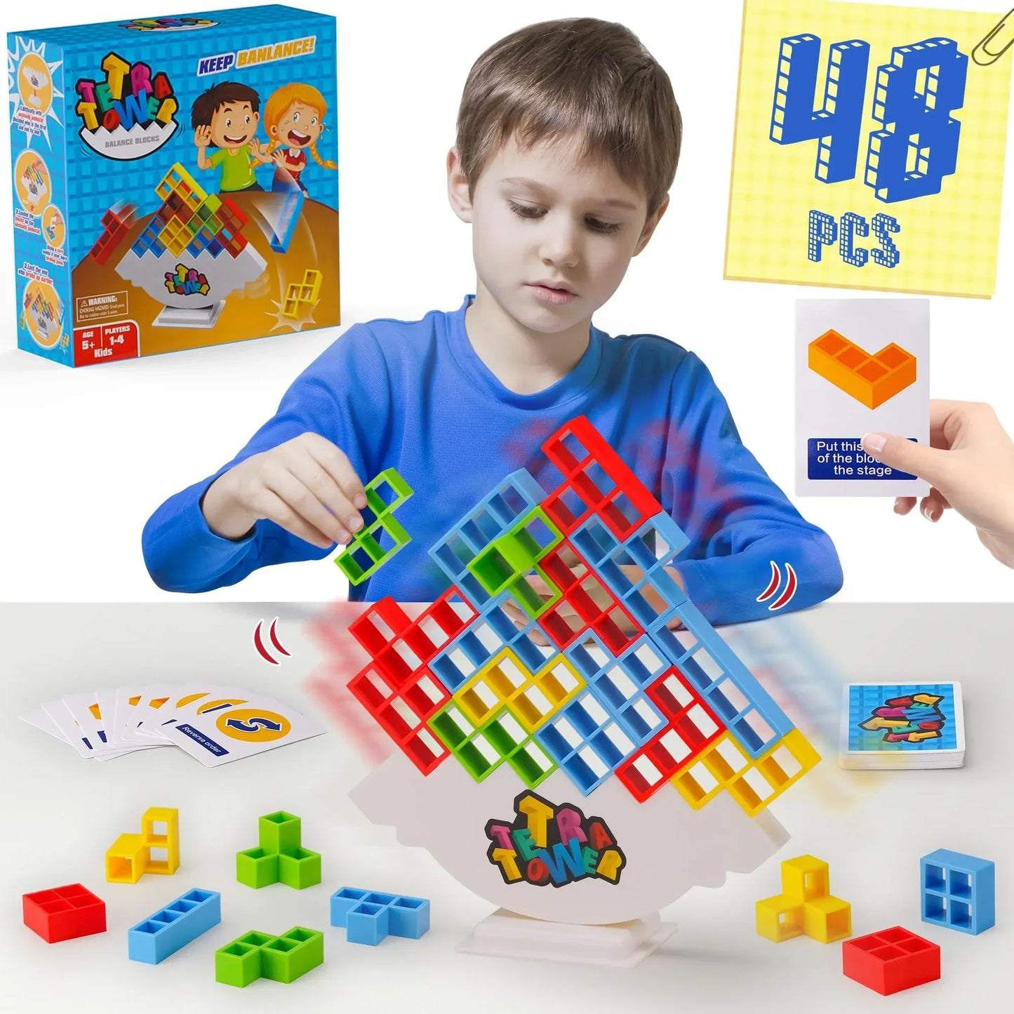 TetraTower® Tower Building Game