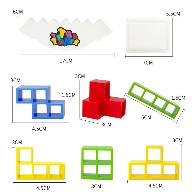 TetraTower® Tower Building Game