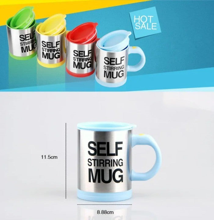 Magic Whisker Self-Stirring Mug