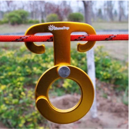 Aluminum Rope Hanger Multifunction Outdoor Camping