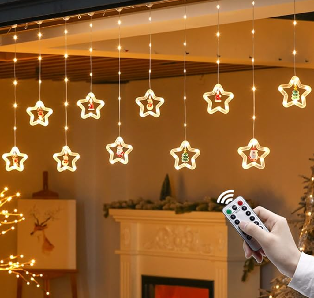 JoyfulLights® Holiday Curtain LED Lights