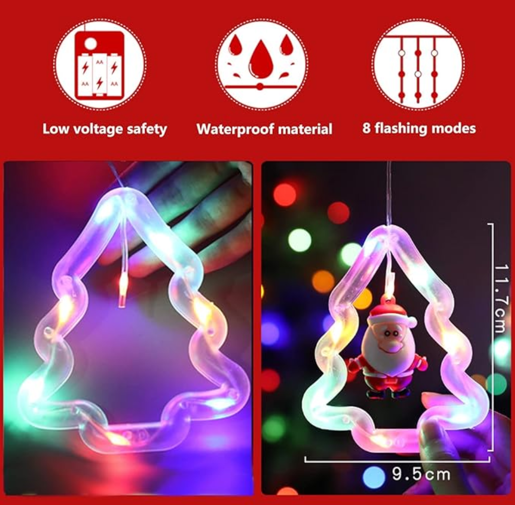 JoyfulLights® Holiday Curtain LED Lights