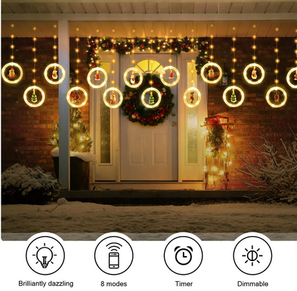 JoyfulLights® Holiday Curtain LED Lights