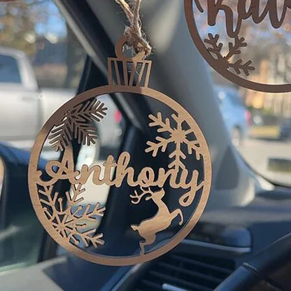 Custom Christmas Name Ornament