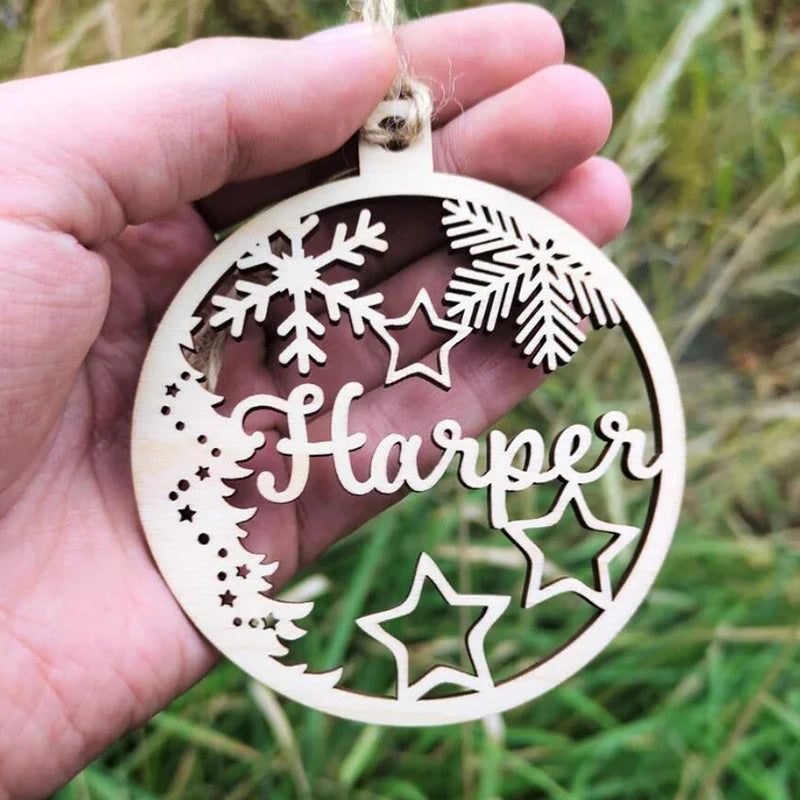 Custom Christmas Name Ornament