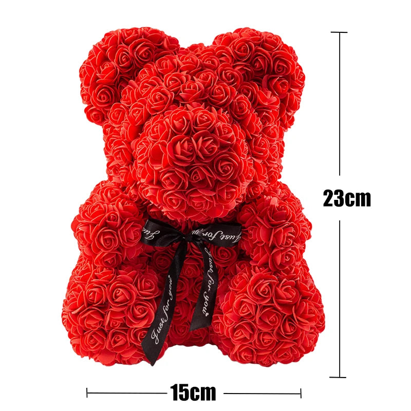 Eternal Embrace Light-Up Rose Bear