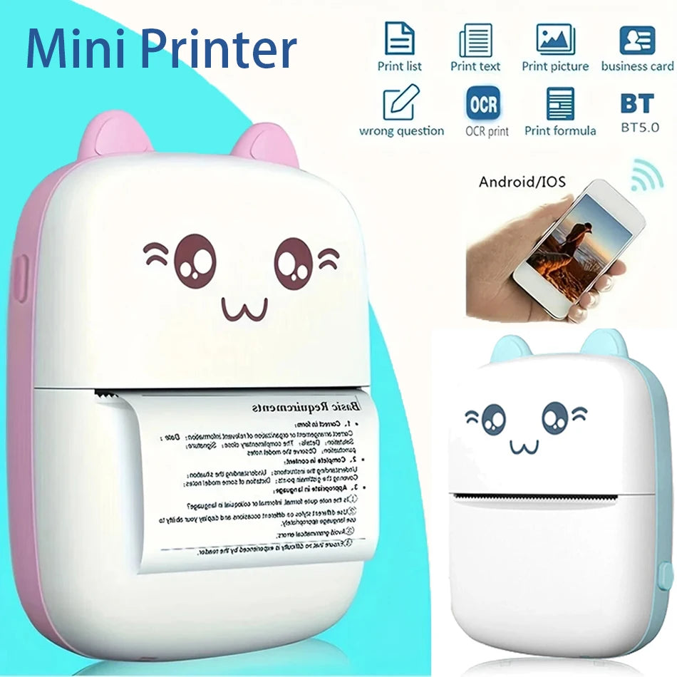 Wireless Mini Thermal Printer