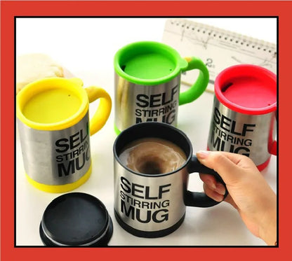 Magic Whisker Self-Stirring Mug